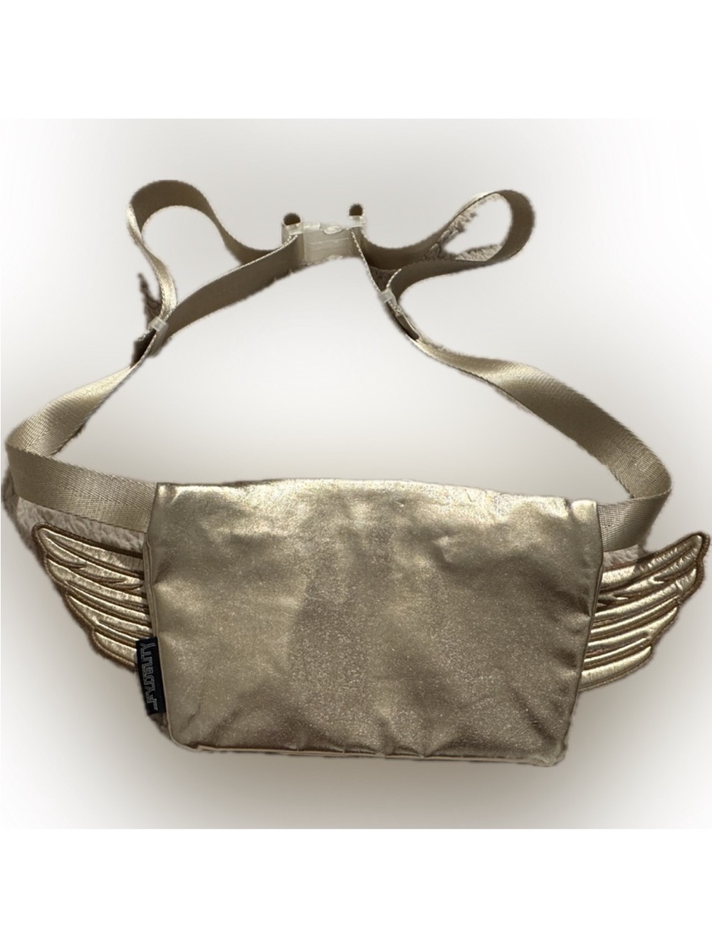 FYDELITY Metallic Gold Bag, Belt Bag, Vegan Leather, Gold Metallic Special - Picture 12 of 13